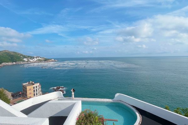 嵊泗嵊山島山乘吾浪海景民宿